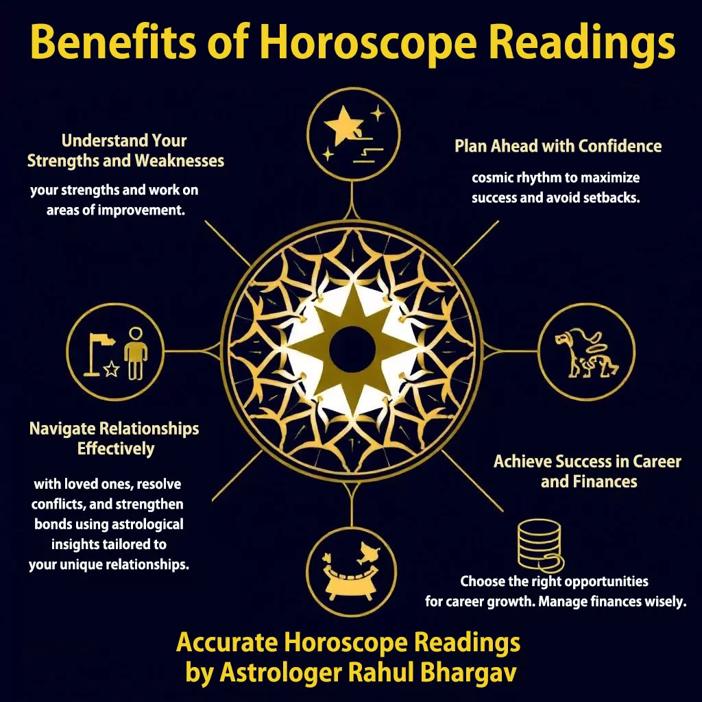 Benefits of Horoscope Readings for Accurate Horoscope Readings Based on Your Date of Birth by Astro Rahul Bhargav +91-8306972772