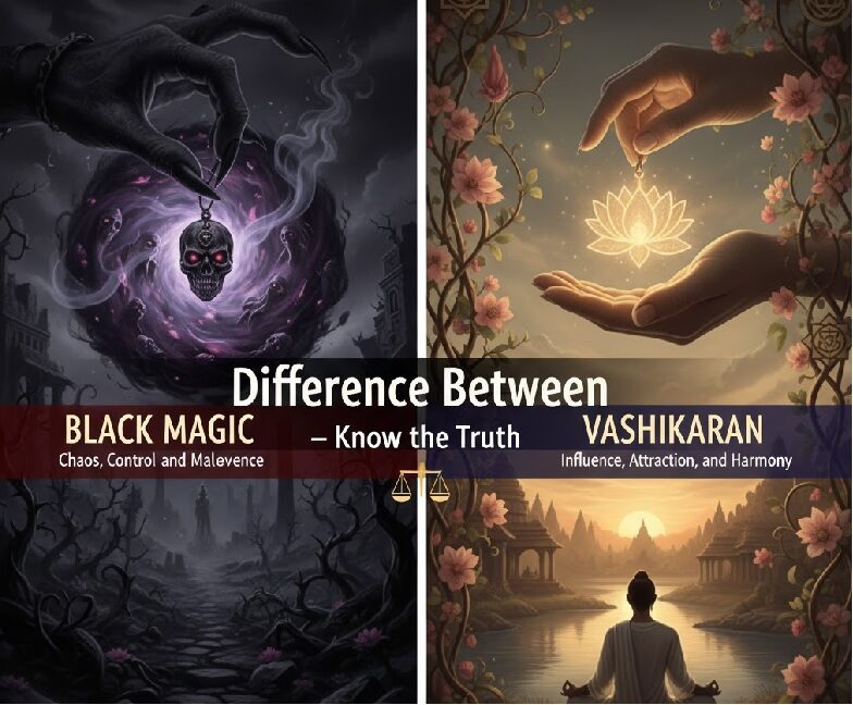 difference between black magic & vashikaran